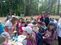 O pekelném křišťálu - pohádka pro děti v lesním divadle v Křenovicích